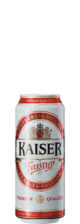 Kaiser bier 500ml can