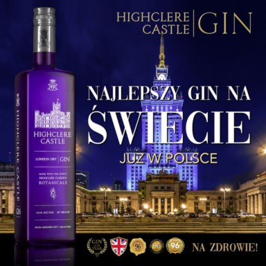 Highclere Castle London Dry Gin trafił do Polski 
